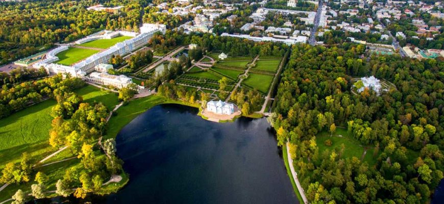 Екатерининский парк в Петербурге. Карта и адреса парков, где расположена усадьба Пушкина