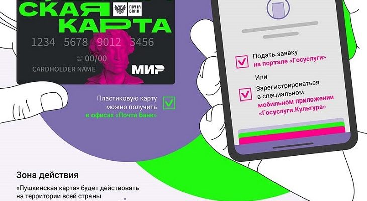 Пушкинская карта для молодежи — как получить и куда можно сходить